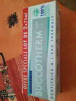 BUCCOTHERM - Dentifrice a l'eau thermale