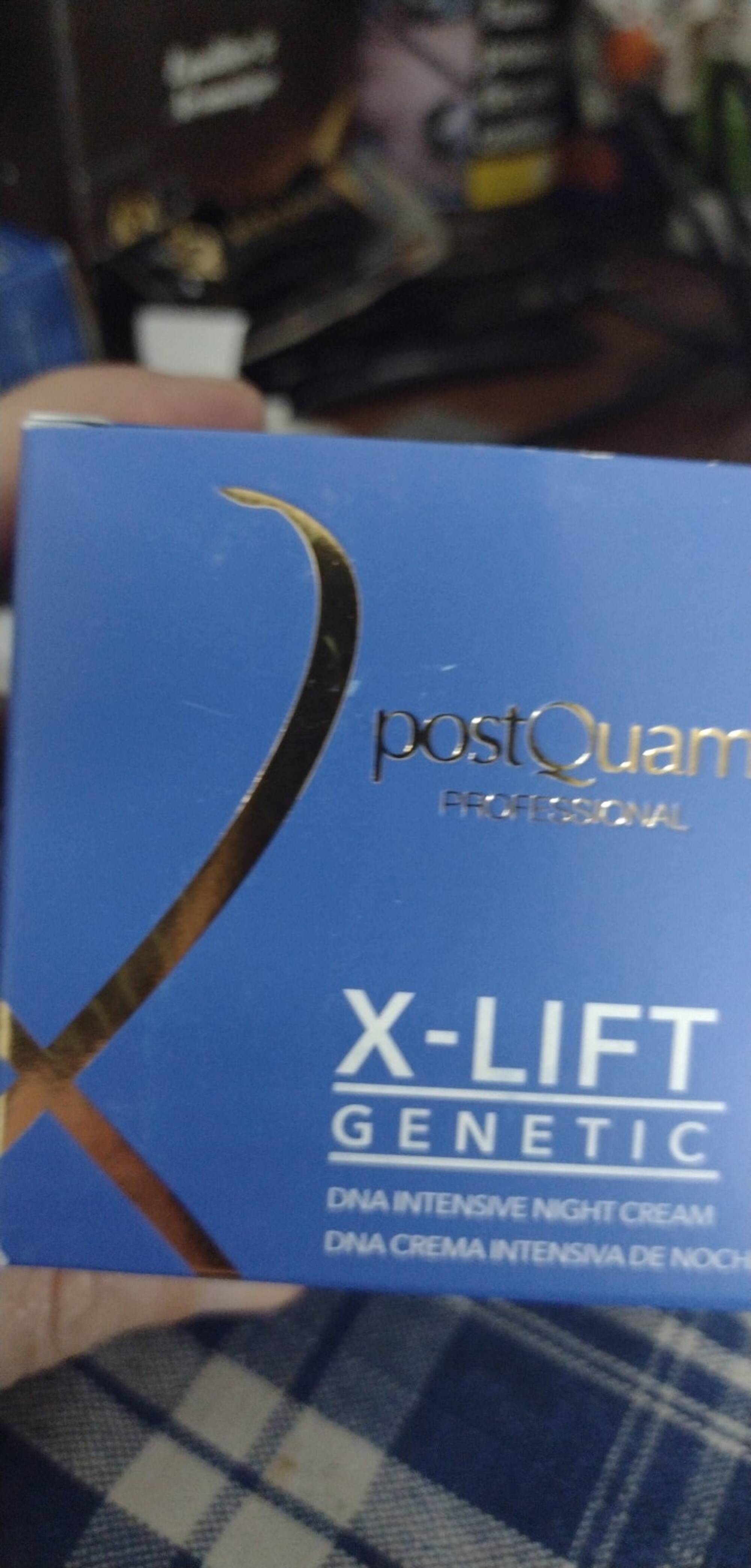 POSTQUAM - X-lift genetic - DNA intensive night cream