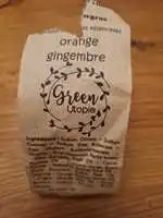 GREEN UTOPIE - Savon surgras Orange Gingembre