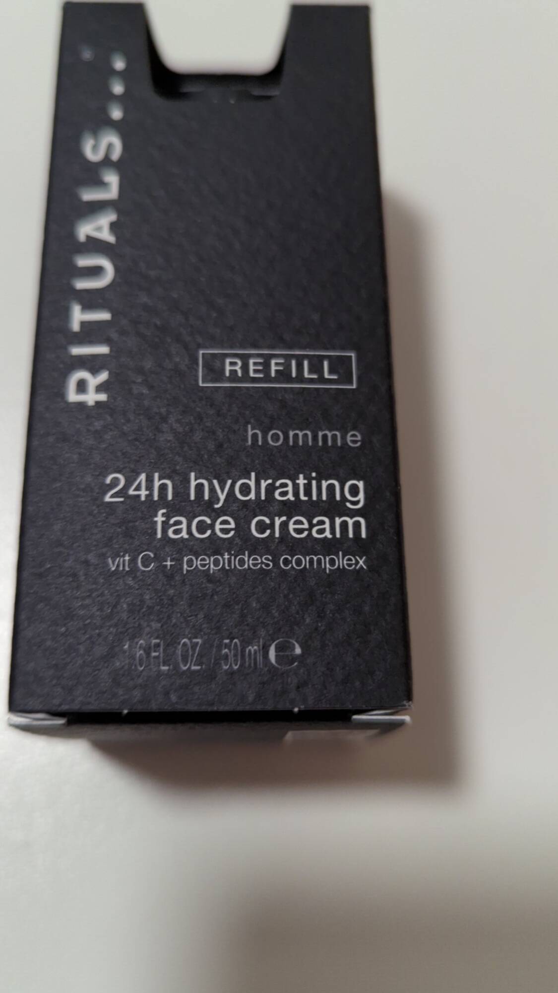 RITUALS - Refill homme - 24h hydrating face cream