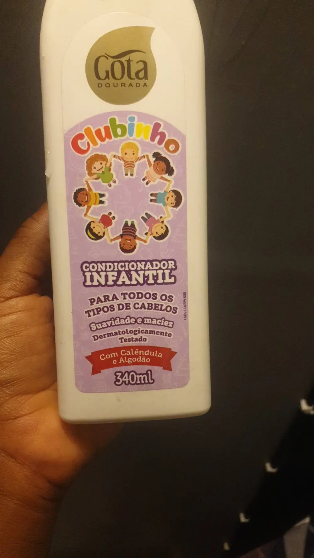 GOTA DOURADA - Clubinho - Condicionador infantil