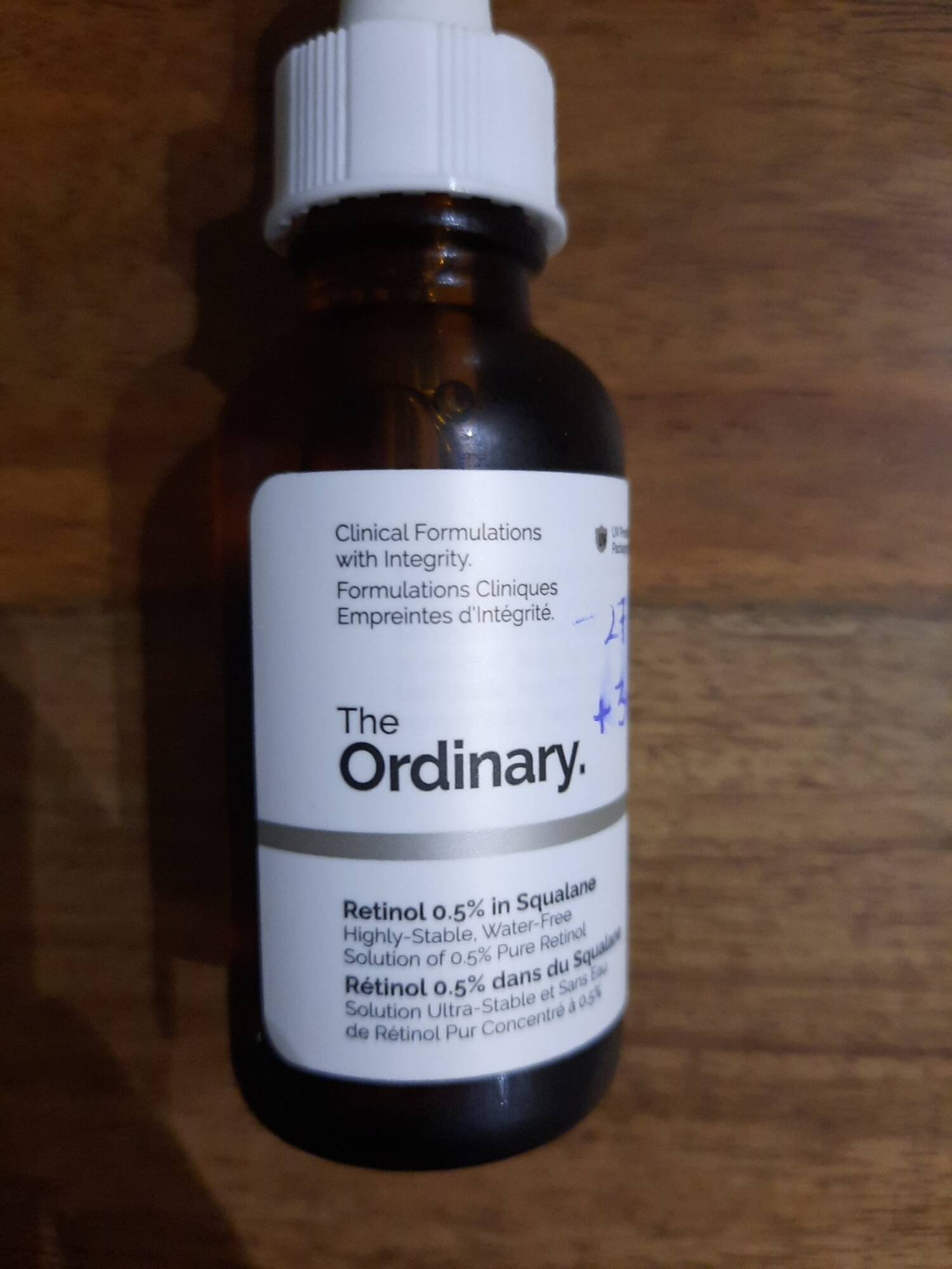 THE ORDINARY - Retinol 0.5% dans squalane