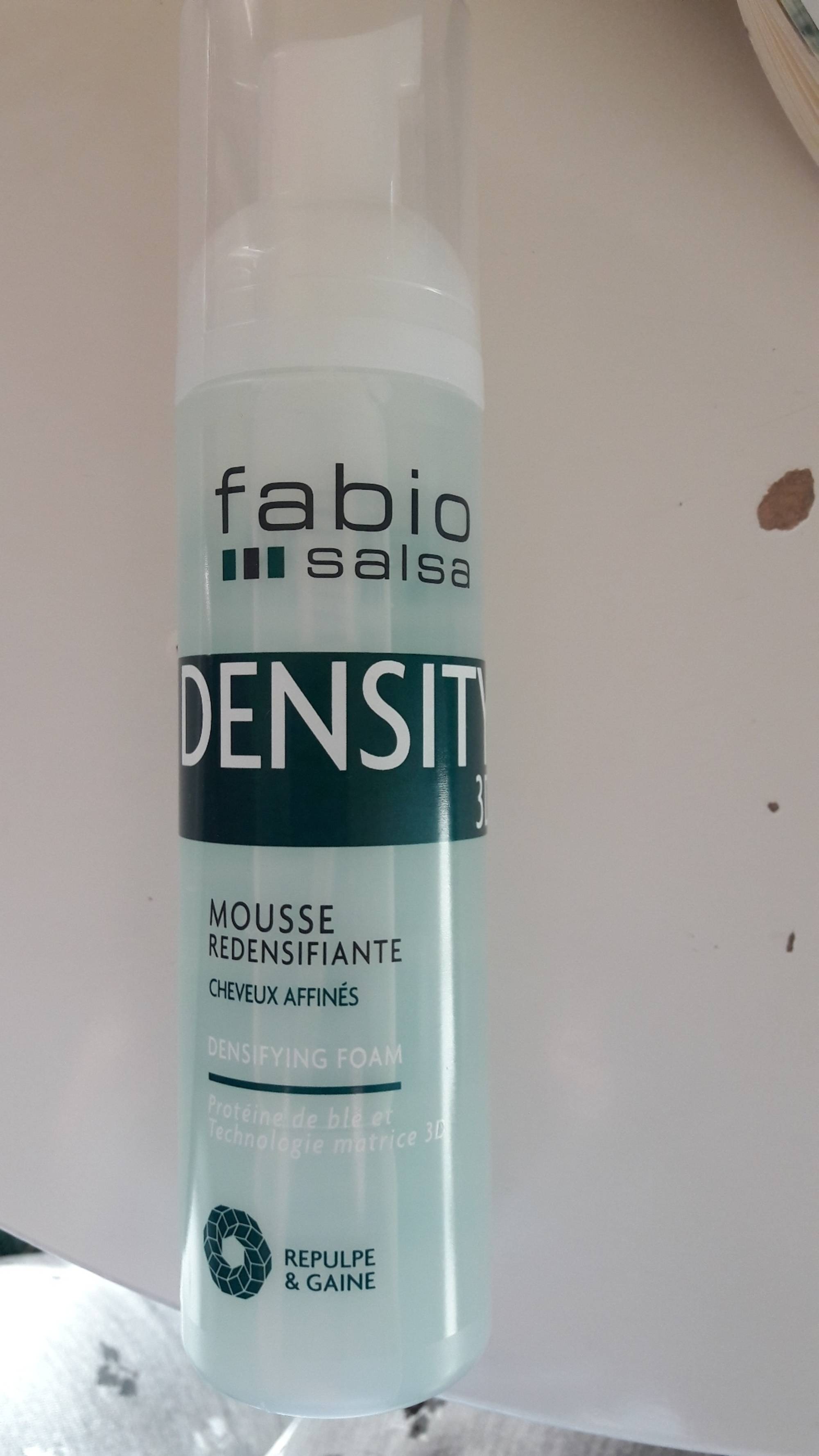FABIO SALSA - Density 3D - Mousse redensifiante