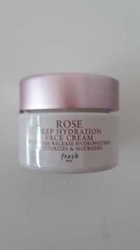 FRESH - Rose - Deep hydration face cream
