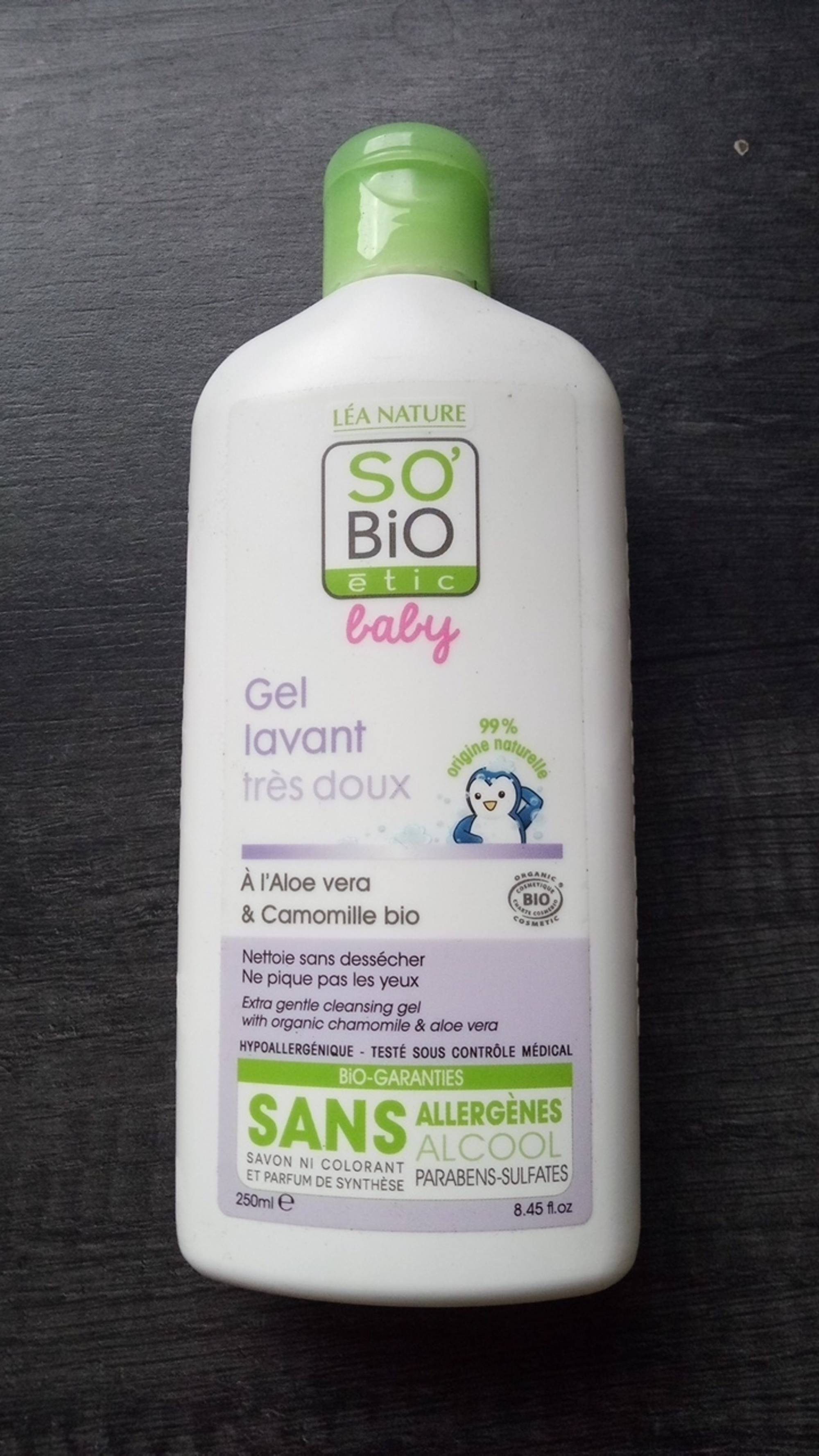 Composition CARREFOUR Baby bio - Gel lavant corps & cheveux bio - UFC-Que  Choisir