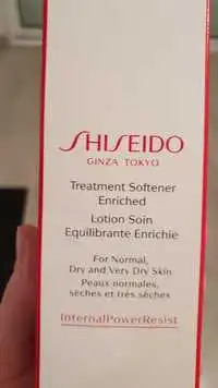 SHISEIDO - Lotion soin équilibrante enrichie