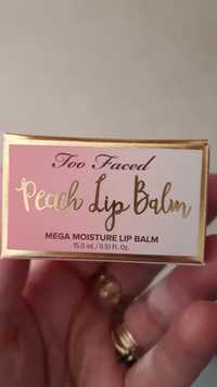 TOO FACED - Peach lip balm mega moisture