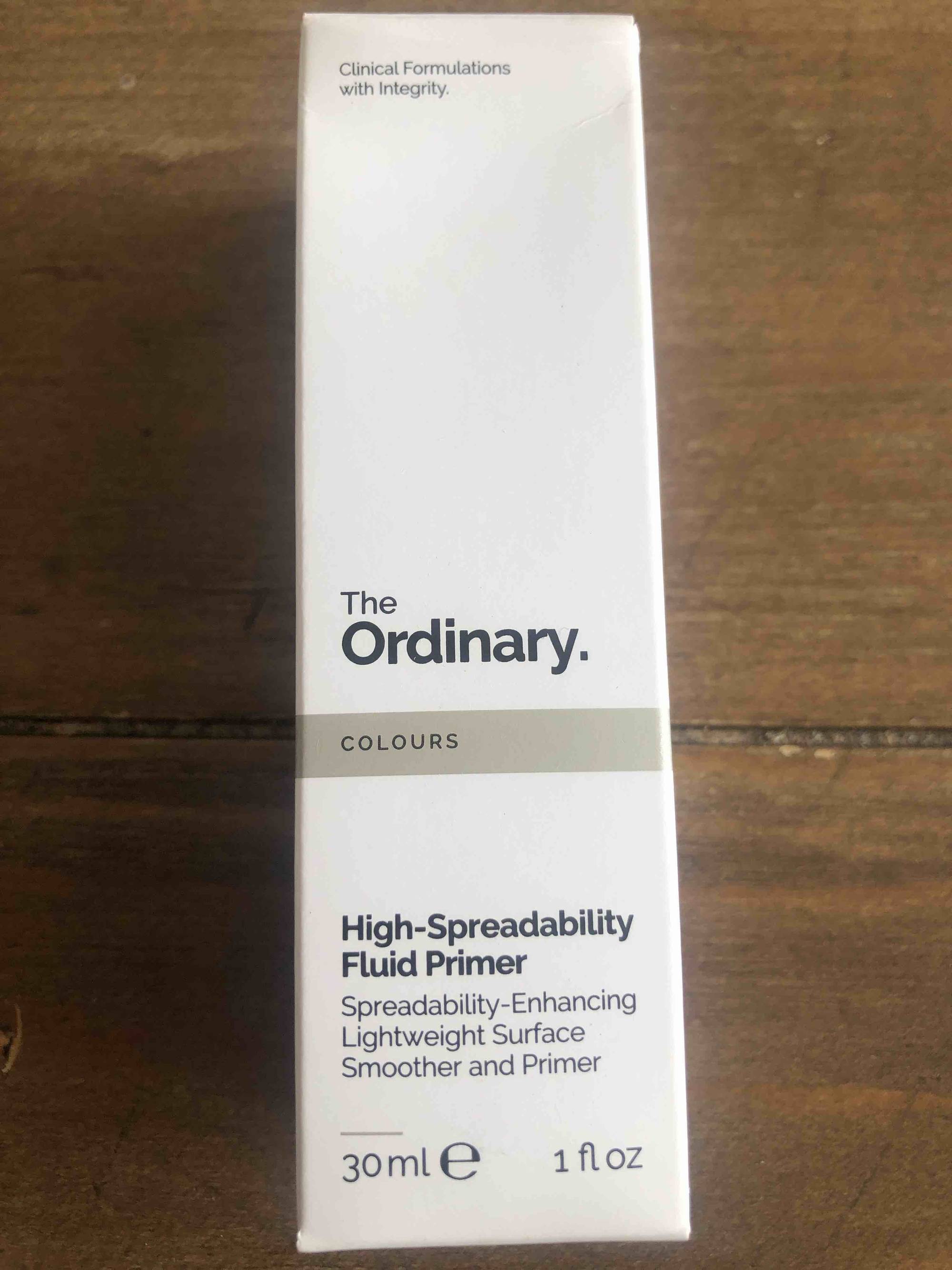 THE ORDINARY - High-spreadability fluid primer