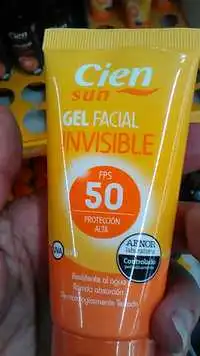 LIDL - Cien sun - Gel facial invisible FPS 50