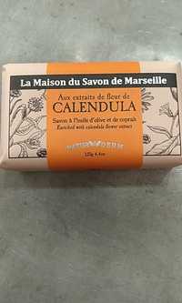LA MAISON DU SAVON DE MARSEILLE - Calendula - Savon à l'huile d'olive et de coprah