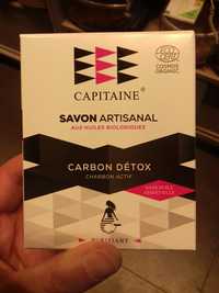 CAPITAINE - Carbon détox - Savon artisanal