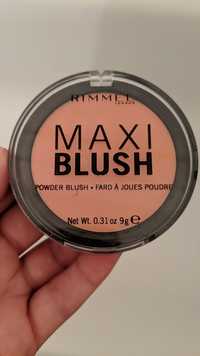 RIMMEL - Maxi blush - Fard à joues poudre