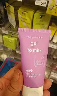 HEMA - Age perfection - Gel to milk 60+ mild cleansing of the skin