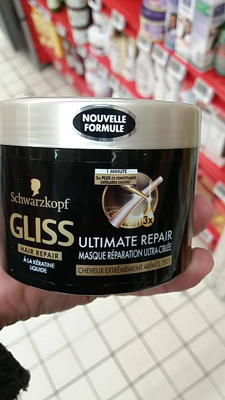 SCHWARZKOPF - Gliss - Masque réparation ultra-ciblée