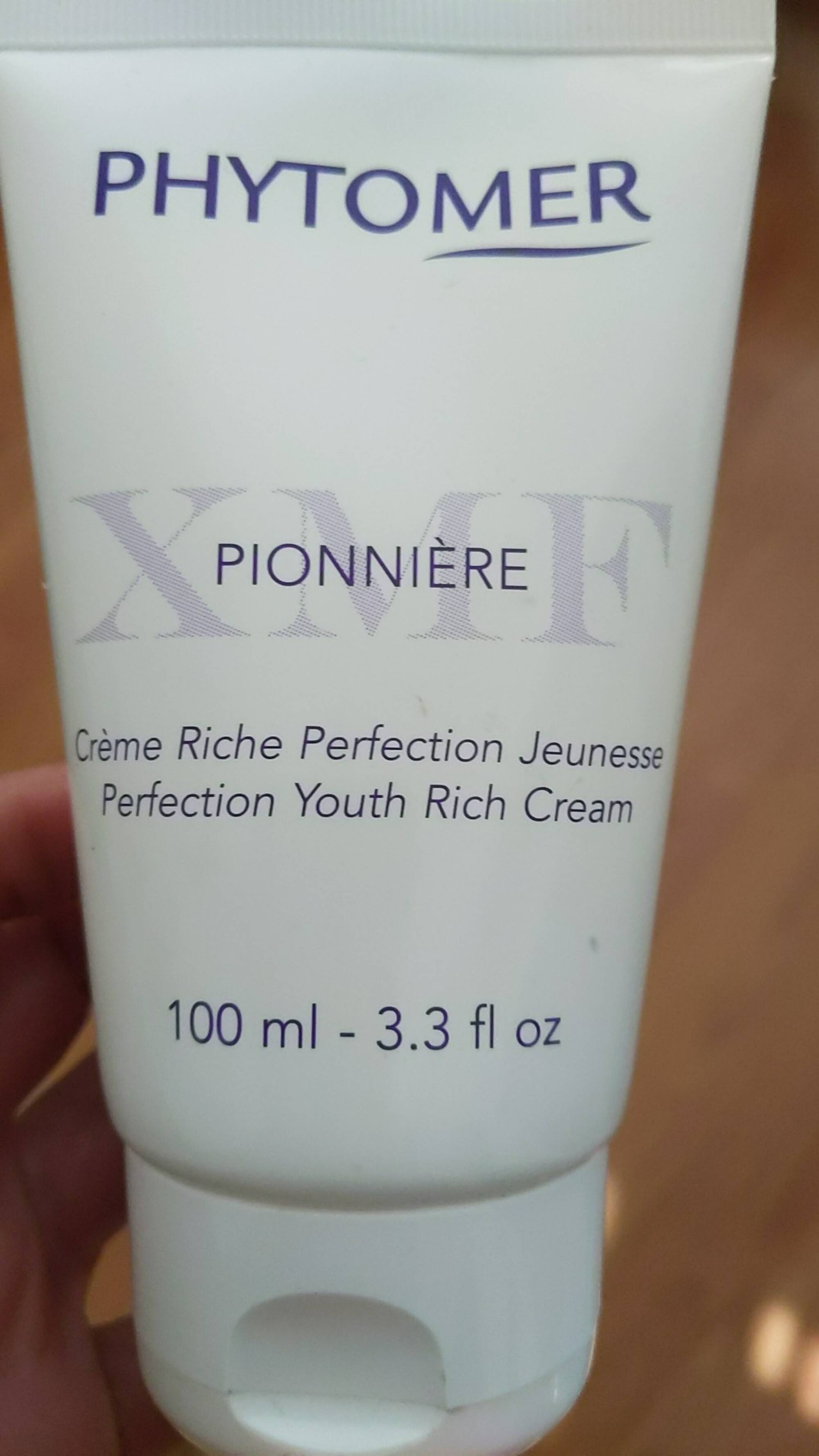 PHYTOMER - Pionnière - Crème Riche Perfection Jeunesse