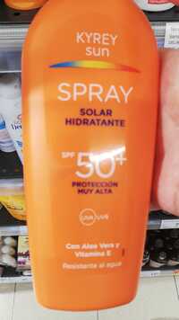 KYREY - Spray solar hidratante spf 50+