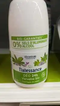 NATESSANCE - Déo roll on 24h verveine bio