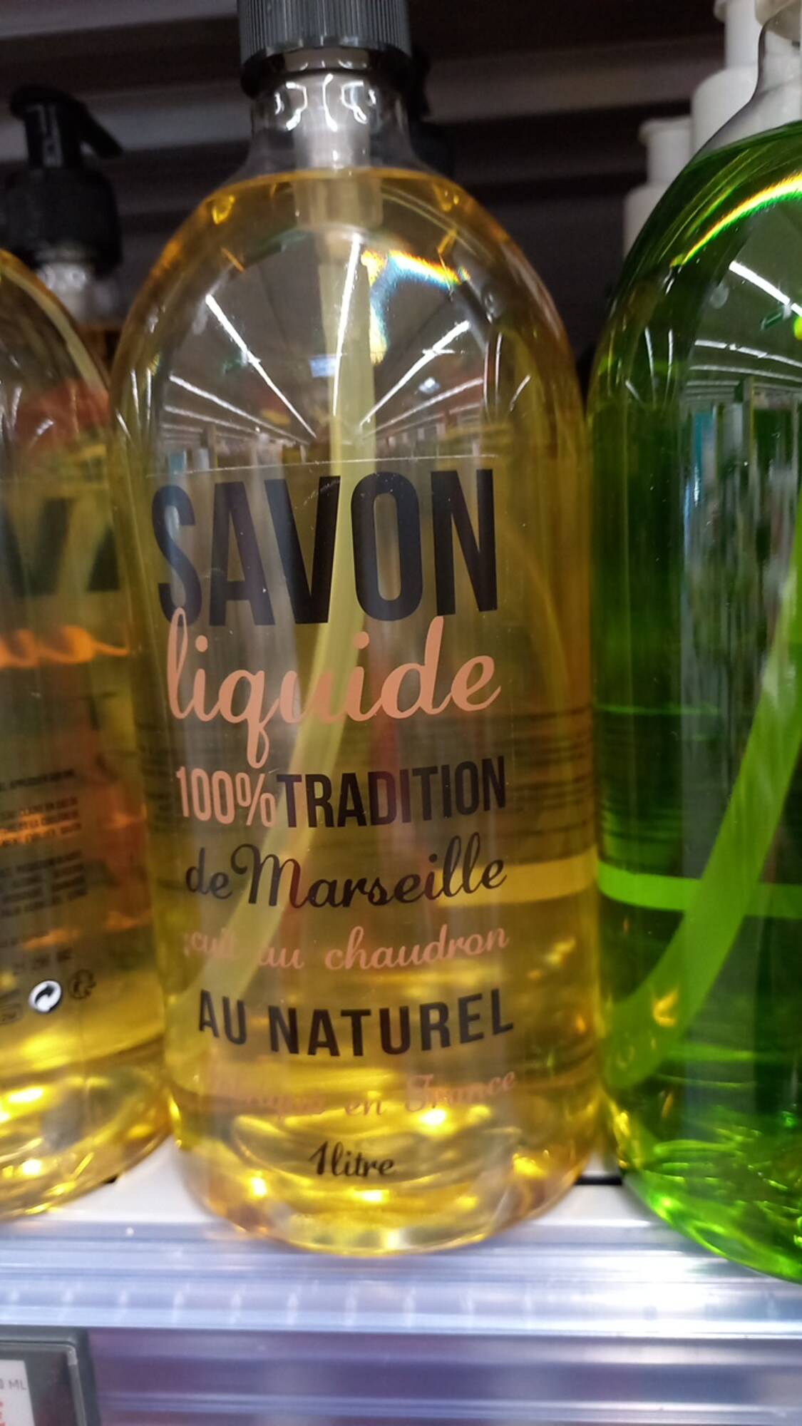 APOINT - Savon liquide 100% tradition de Marseille cuit au Chaudron