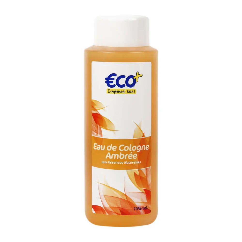 ECO+ - Eau de cologne ambrée - 500 ml