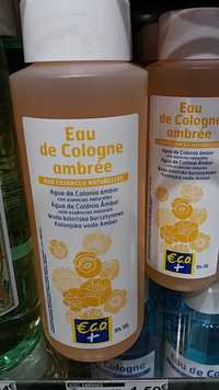 ECO+ - Eau de cologne ambrée aux essences naturelles