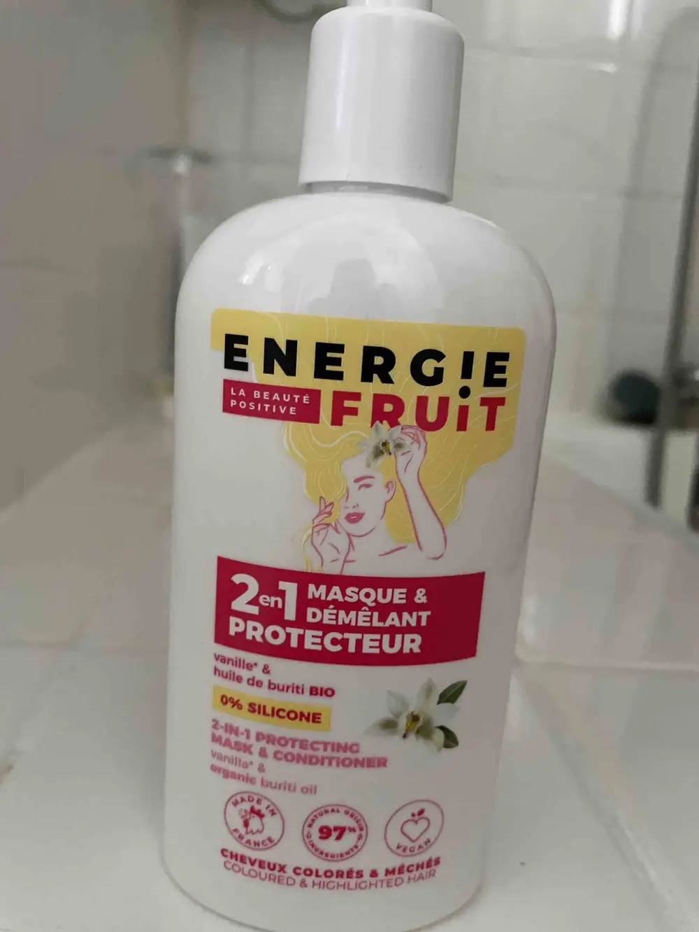 ENERGIE FRUIT - 2 en 1 masque & démêlant protecteur