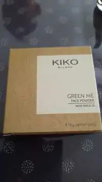 KIKO - Green me - Face powder rosy beige 02