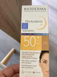 BIODERMA - Photoderm M dorée - Gel-crème clarifiant anti-récidive SPF 50