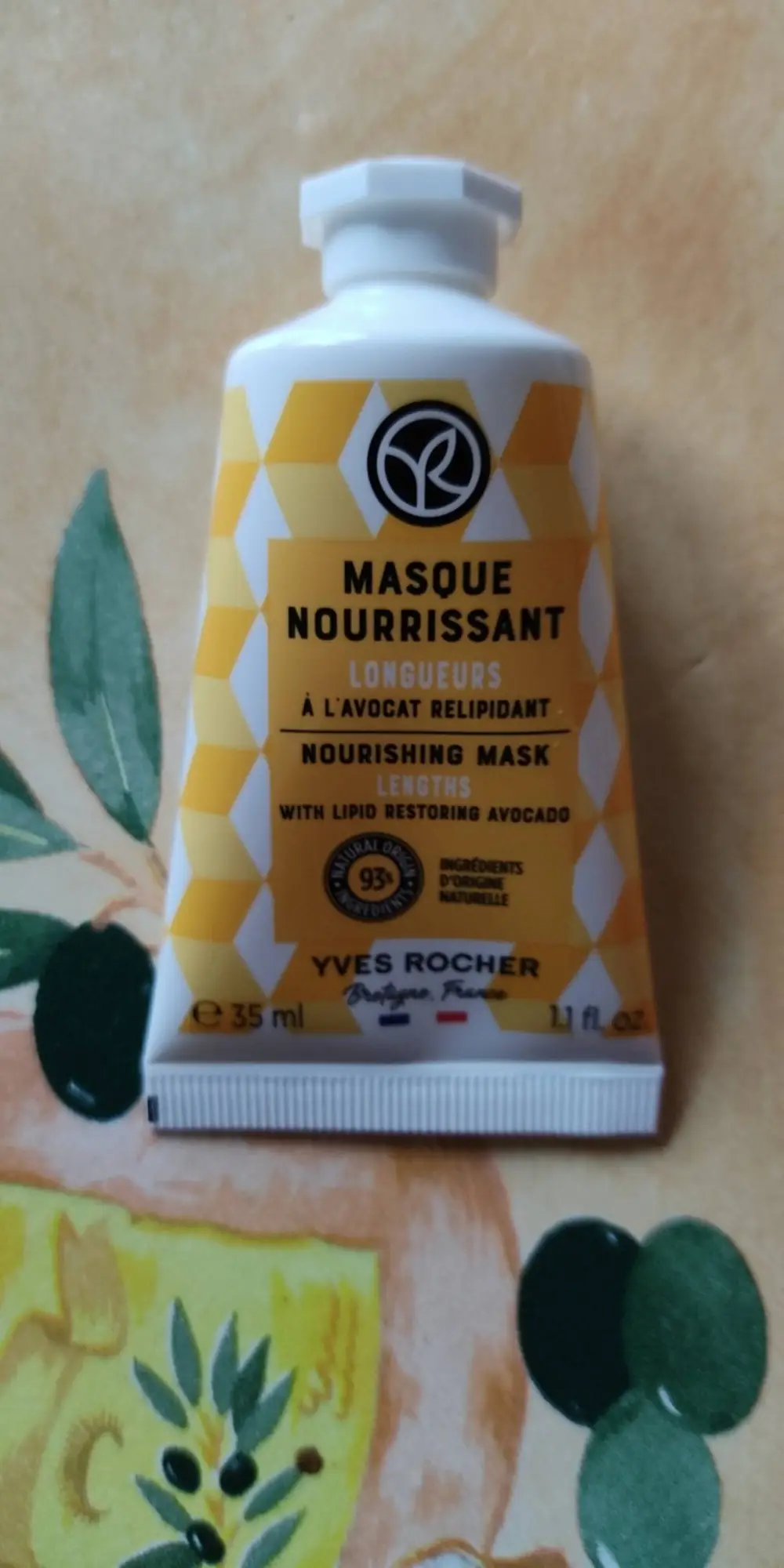 YVES ROCHER - Masque nourrissant longueurs à l'avocat relipidant
