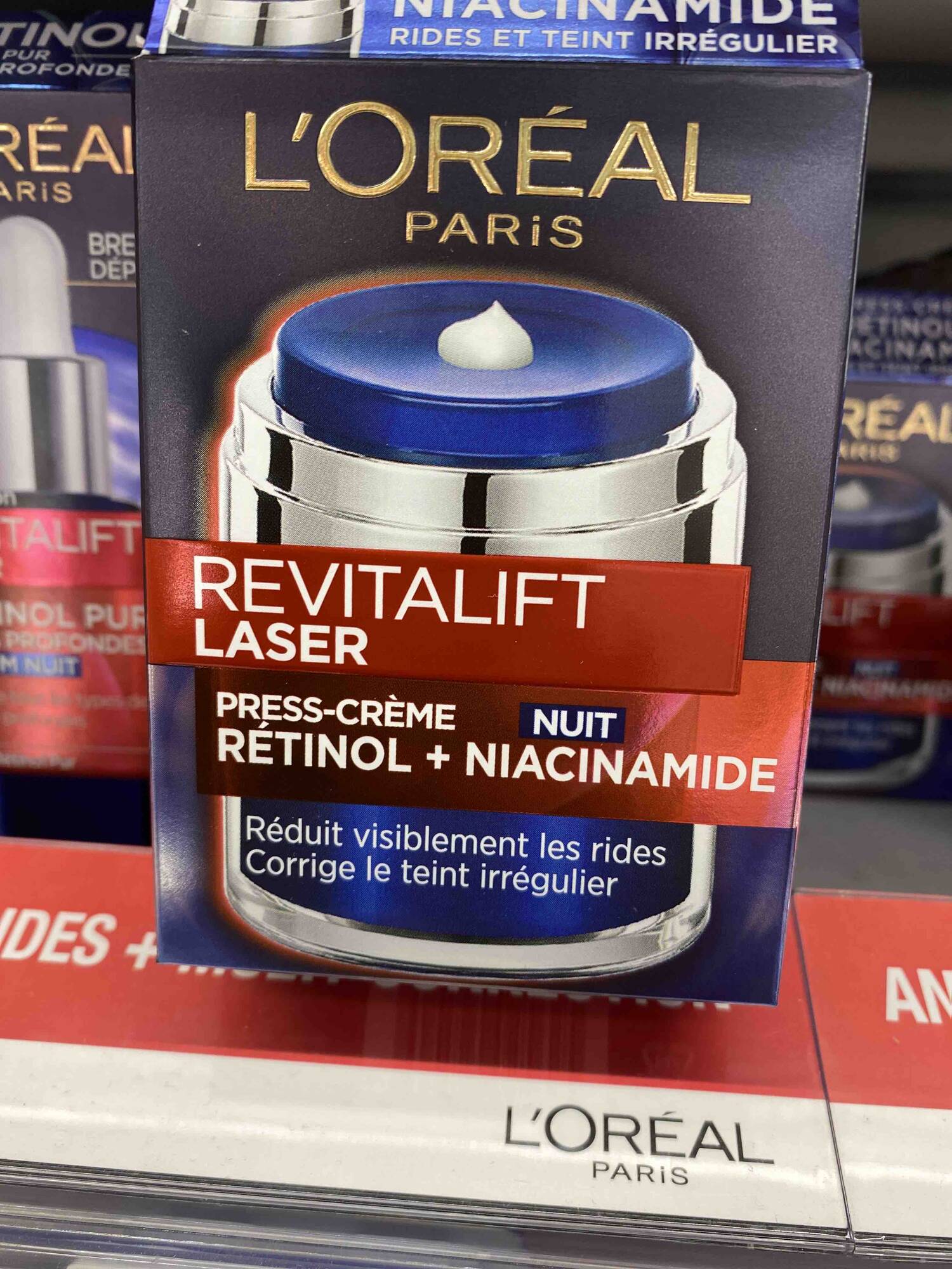 L'ORÉAL - Revitalift Laser Press-crème nuit