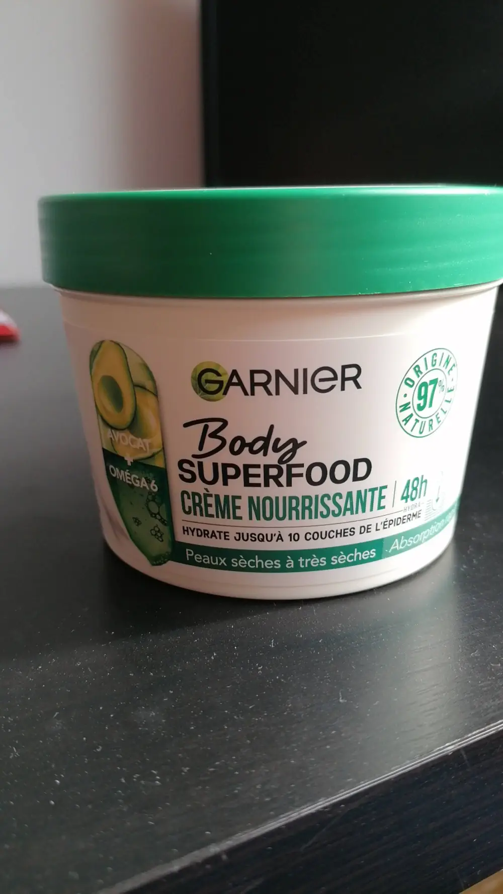 GARNIER - Body superfood - Crème nourrissante 48h