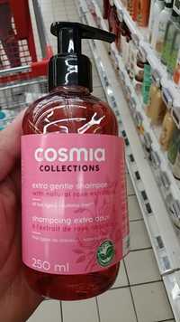 COSMIA - Collections Shampooing extra doux à l'extrait de rose naturelle 