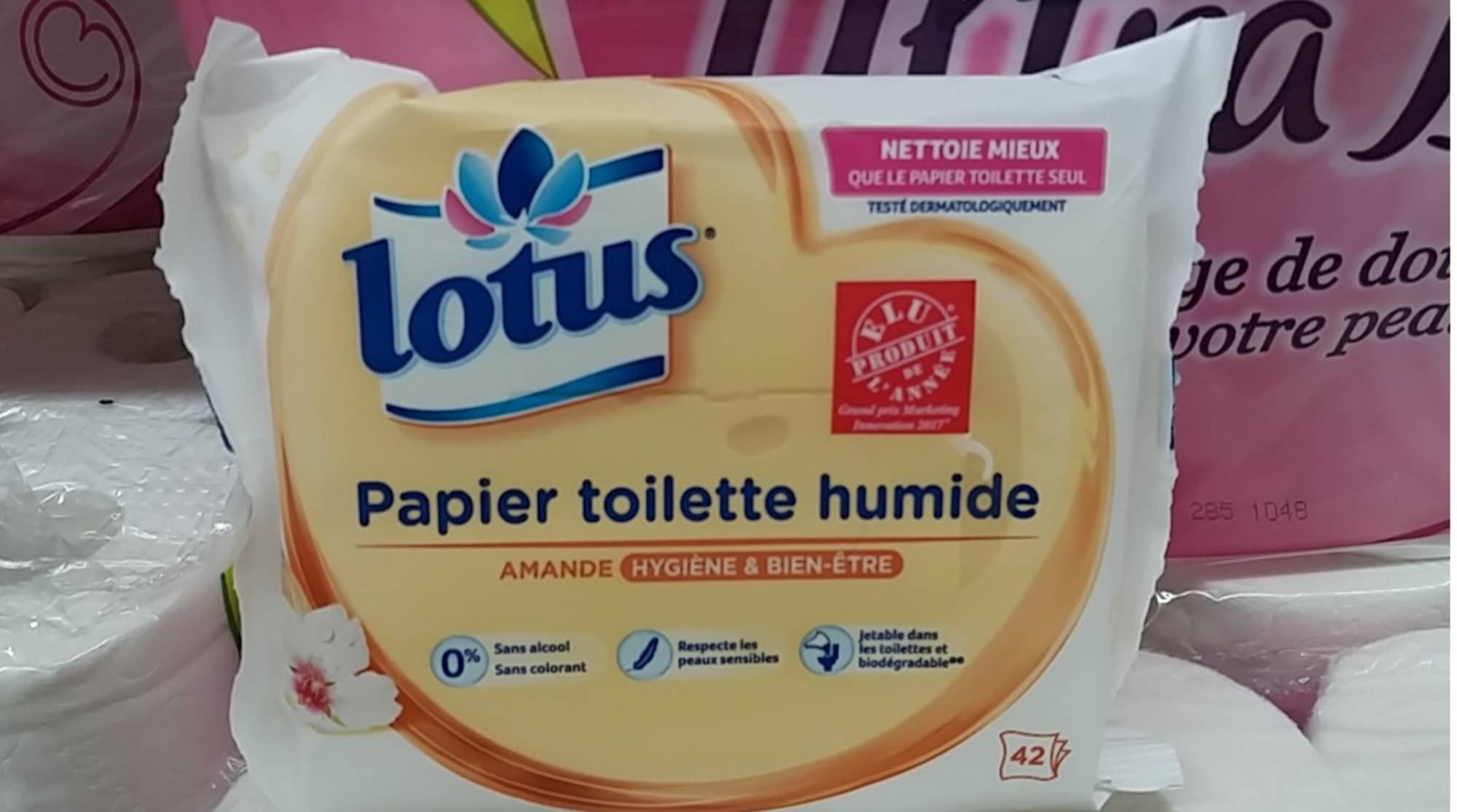 Test papier toilette humide Lotus - La vie d'Emilie