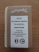 WAYABIO - Rhassoul - Savon peau normale