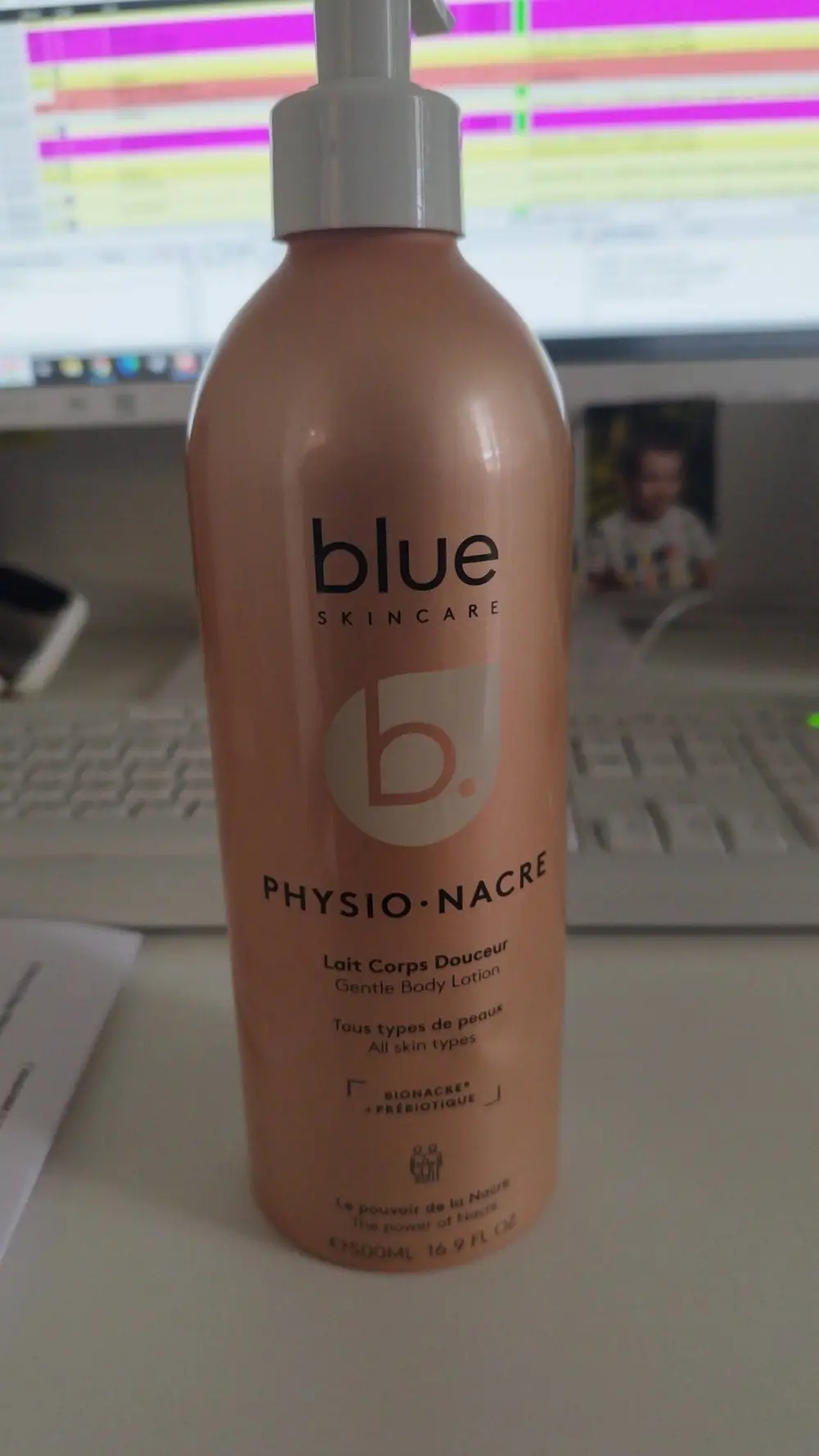 BLUE SKINCARE - Physio-nacre - Lait corps douceur