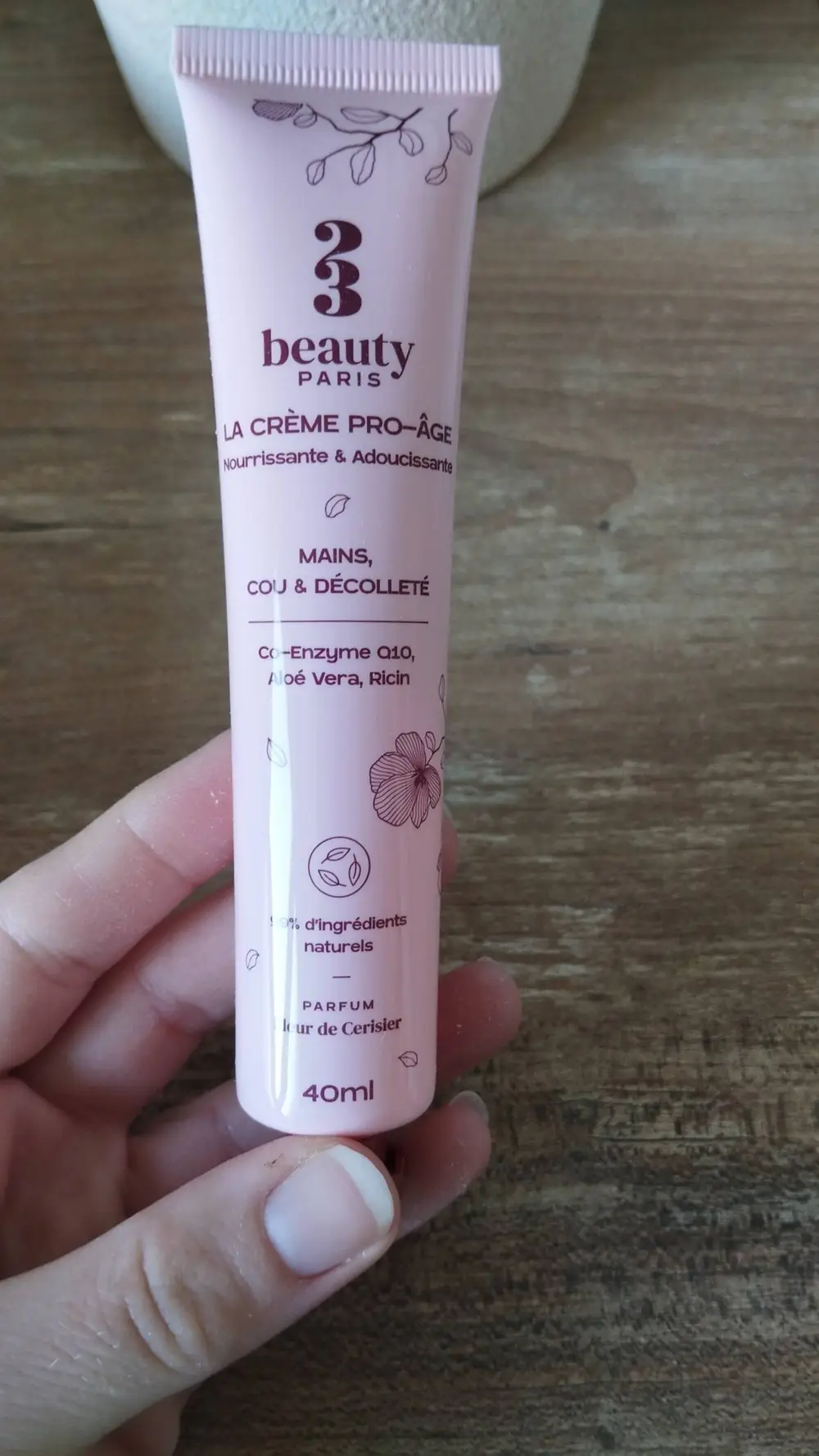 23BEAUTY PARIS - La crème pro-âge mains, cou & décolleté