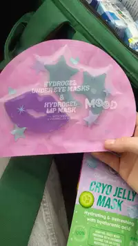 MOOD - Hydrogel under eye & lip mask