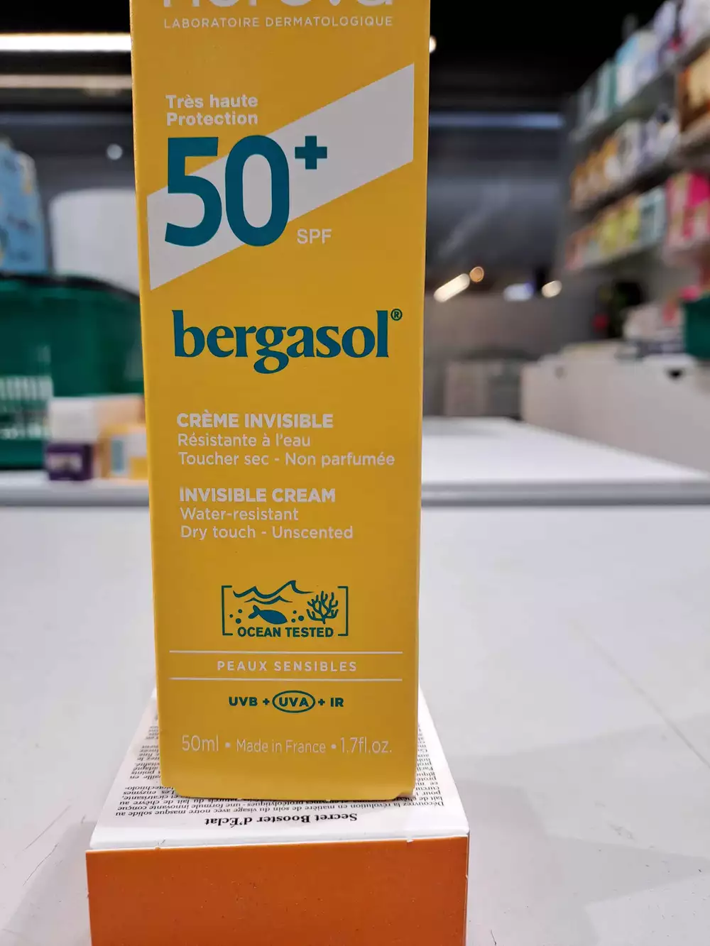 NOREVA - Bergasol - Crème invisible SPF 50+