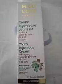 MARY COHR - Crème ingénieuse jeunesse anti-âge 