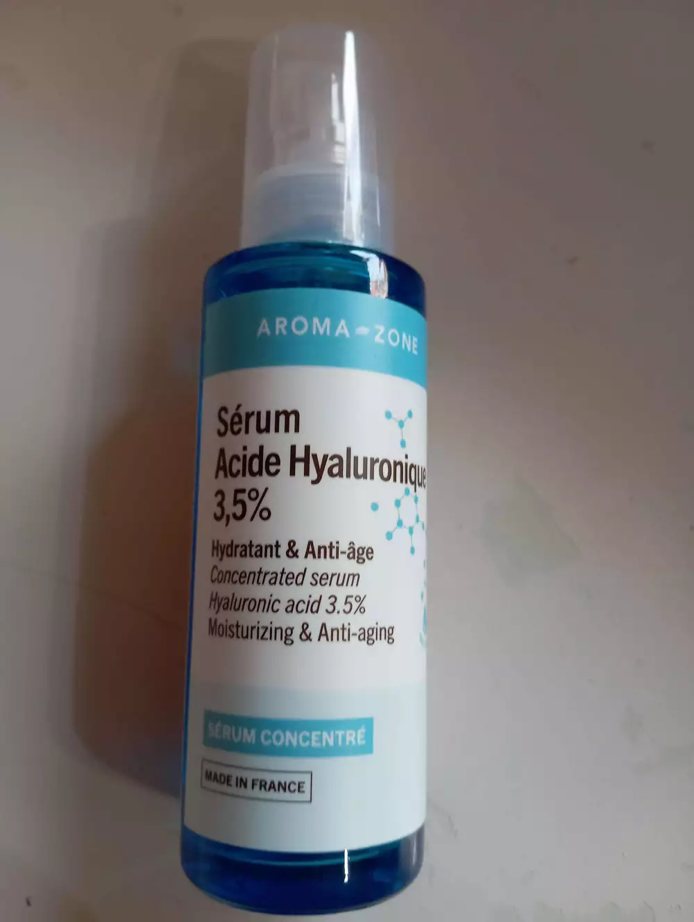 AROMA-ZONE - Serum acide hyaluronique 3,5% hydratant & anti-âge