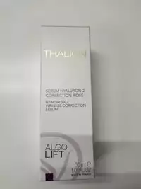 THALION - Algo lift - Sérum hyaluron-2 correction rides