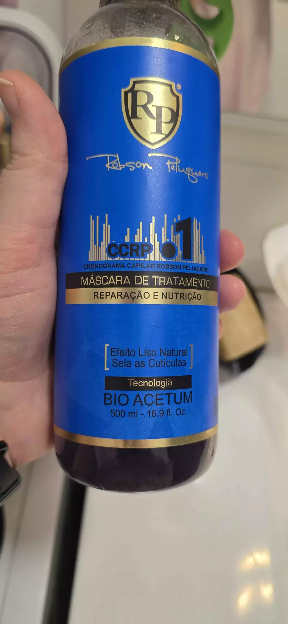 ROBSON PELUQUERO - CCRP - Mascara de tratamento bio acetum