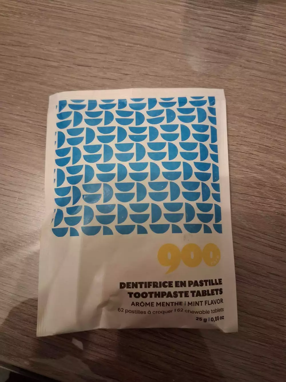 900.CARE - Dentifrice en pastilles arome menthe