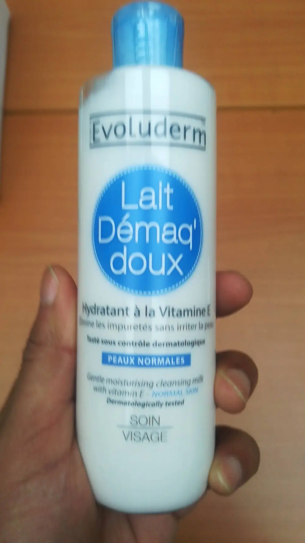 EVOLUDERM - Lait démaq'doux hydratant à la Vitamine E