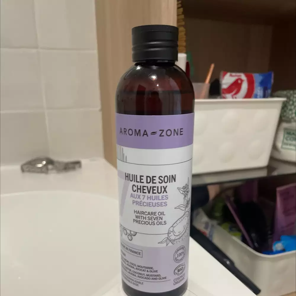 AROMA-ZONE - Huile de soin cheveux aux 7 huiles précieuses