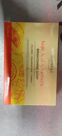 PLANTIFIQUE - Kojic acid & tumeric - Brightening soap