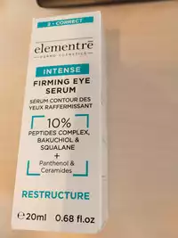 ELEMENTRE - Restructure - Sérum contour des yeux raffermissant