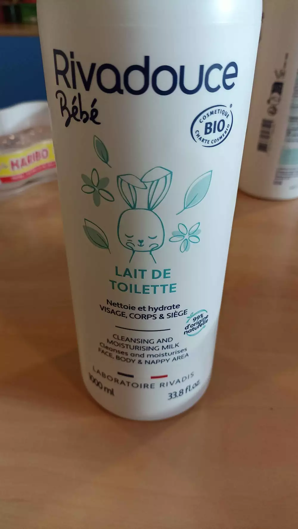 RIVADOUCE - Bébé - Lait de toilette