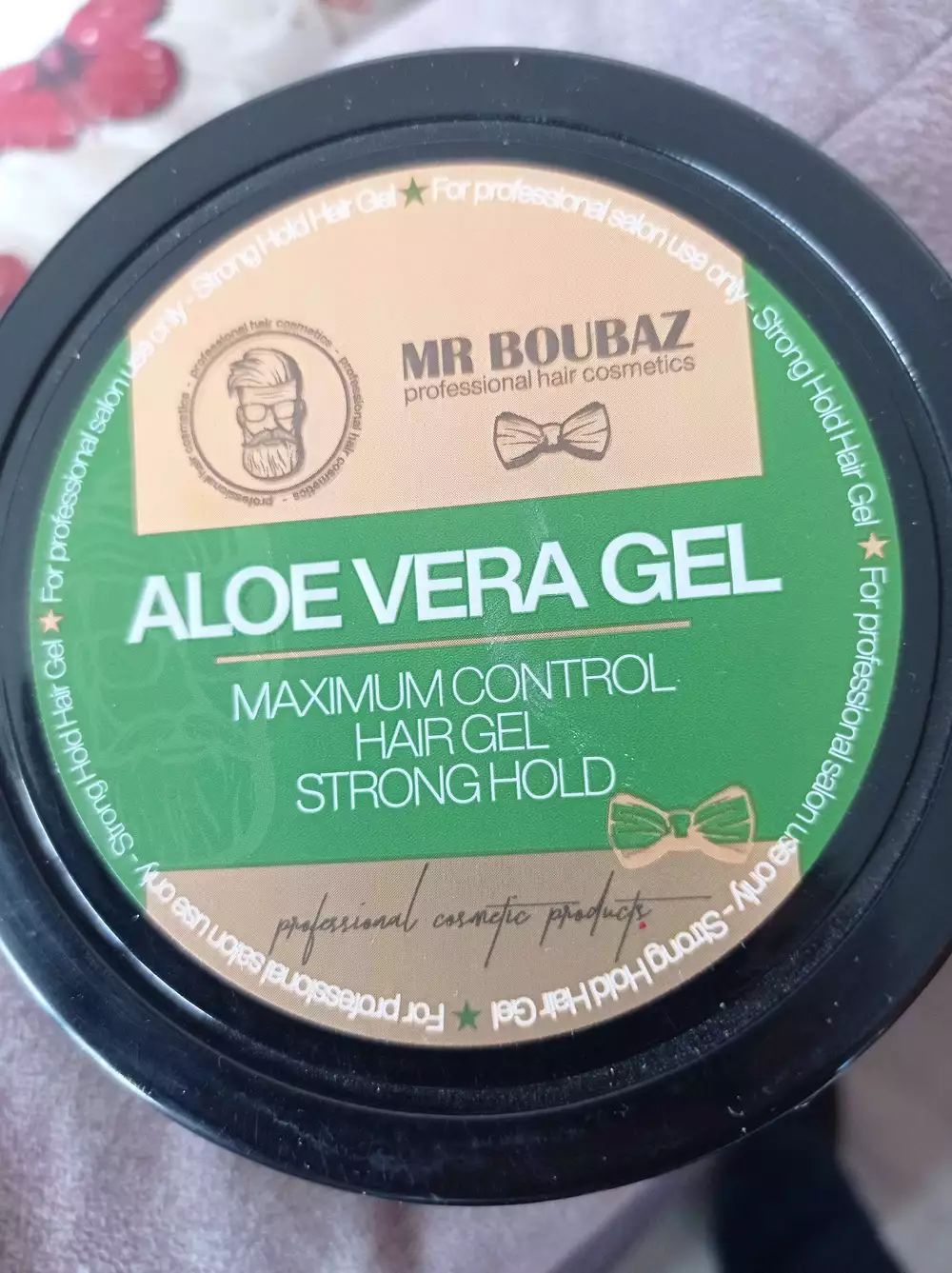 MR BOUBAZ - Aloé Véra gel - Maximum control hair gel strong hold