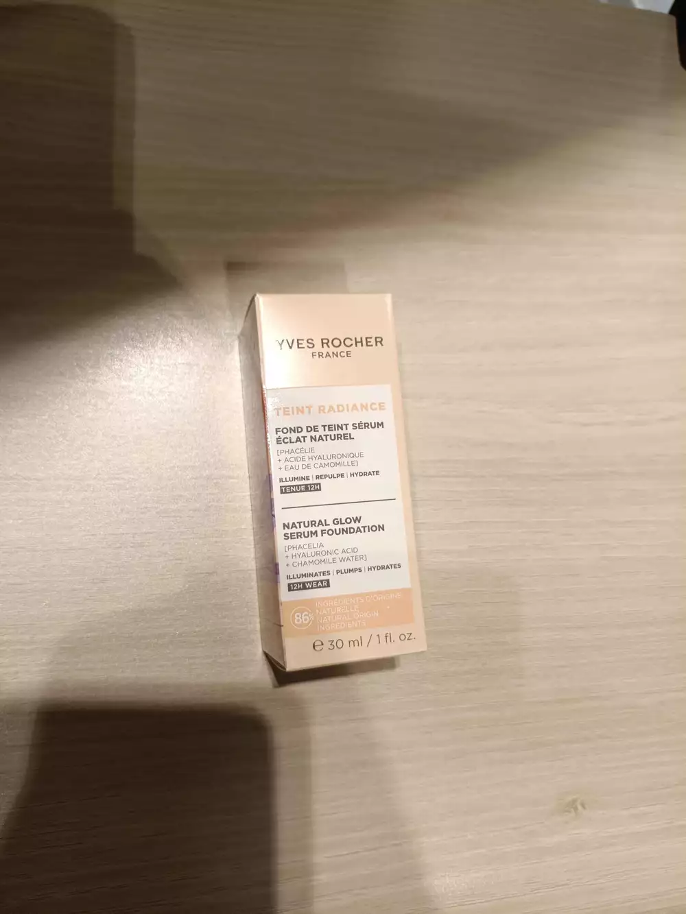 YVES ROCHER - Teint radiance - Fond de teint sérum éclat naturel