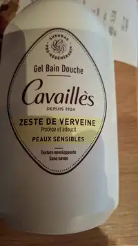 CAVAILLES - Peaux sensibles - Gel bain douche